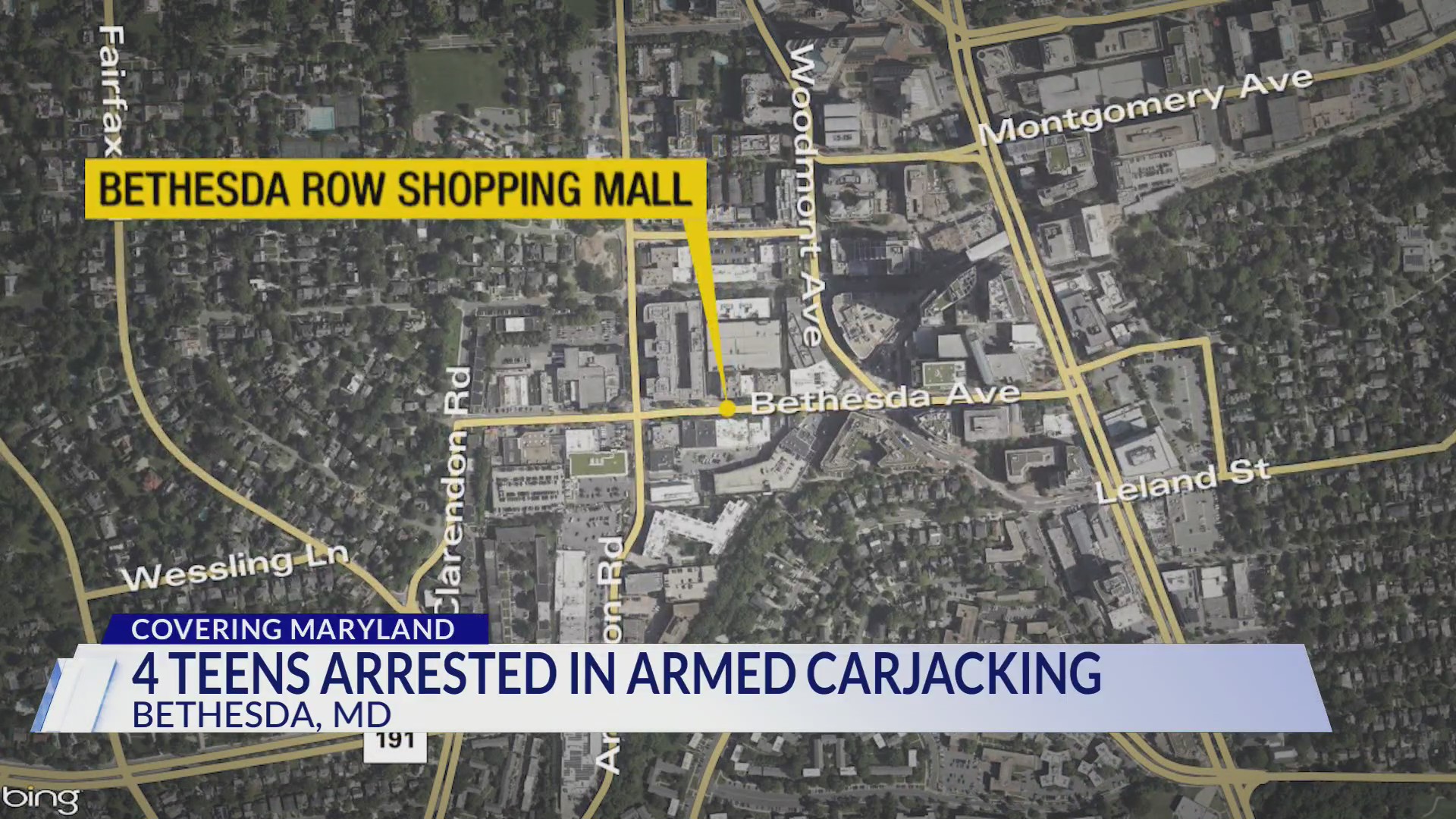 4 teens arrested after armed carjacking in Bethesda – DC News Now | DC ...