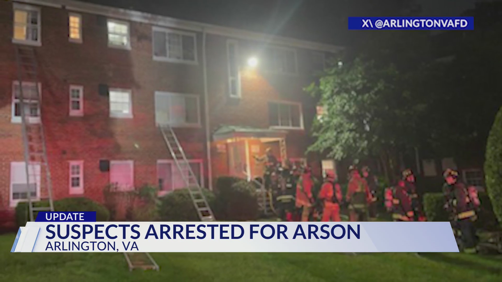 Three men charged, accused of starting fire at Arlington apartment ...
