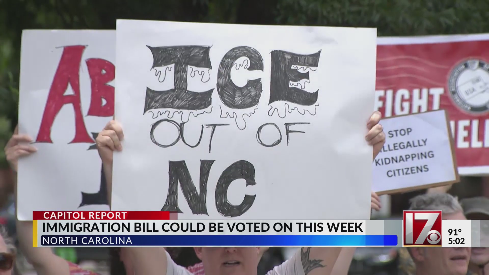North Carolina immigration bill could be voted on this week – CBS17.com