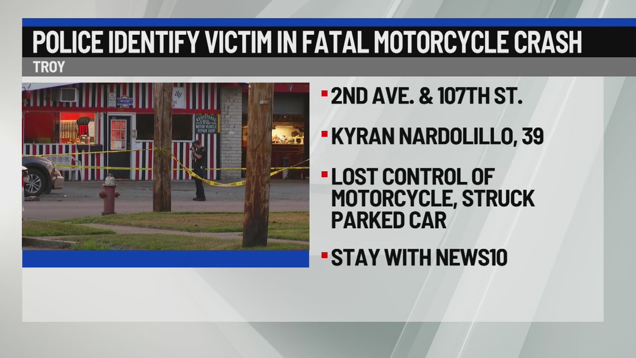 Police identify victim in fatal Troy motorcycle crash – NEWS10 ABC
