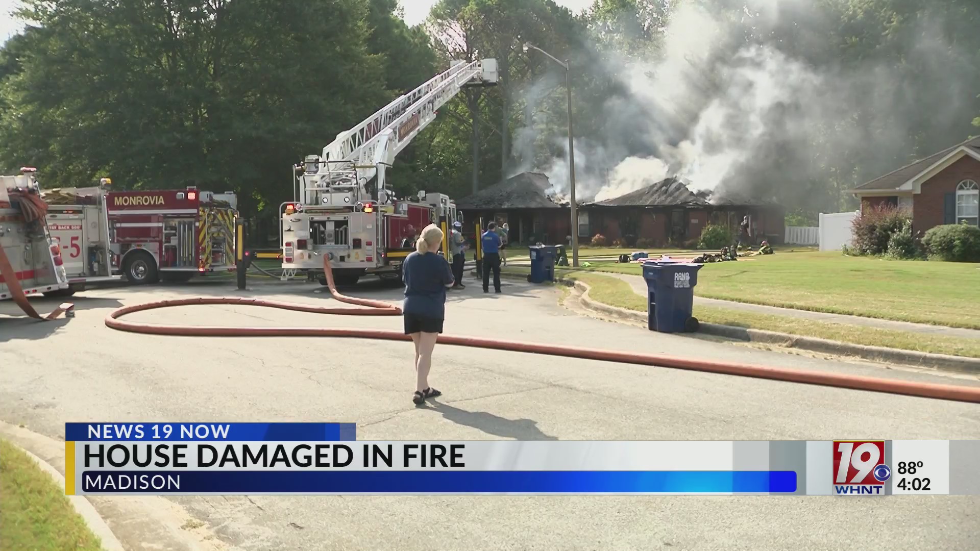 House Damaged In Fire | August 8, 2025 | News 19 at 4 p.m. – WHNT.com