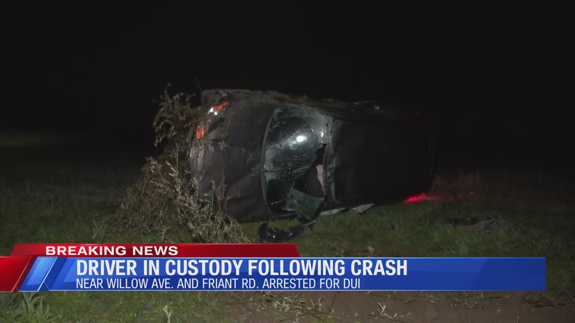 Suspected DUI driver arrested after crash in Fresno, CHP says – CBS47 ...