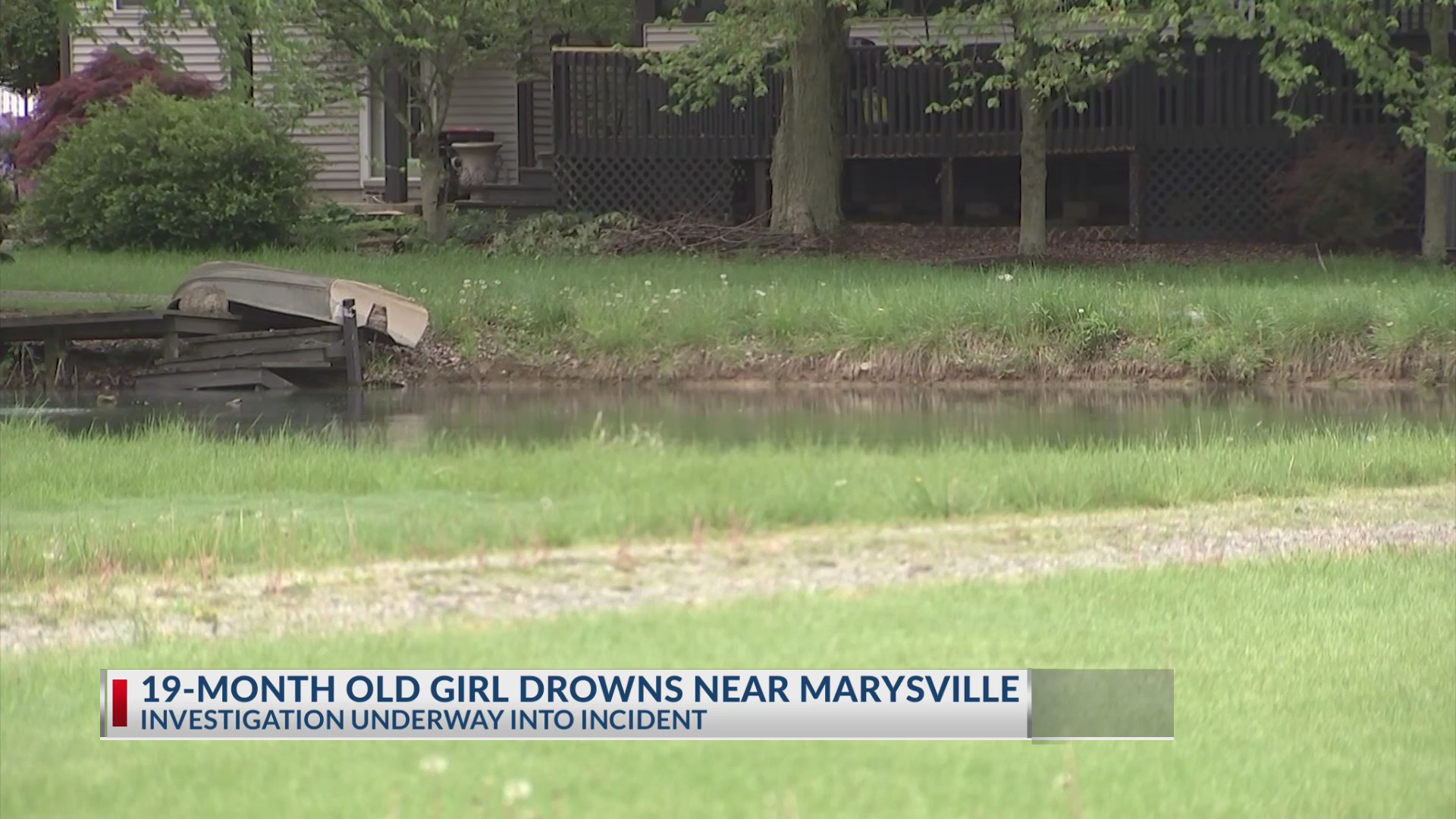 19-month-old girl found dead in pond near Marysville – NBC4 WCMH-TV
