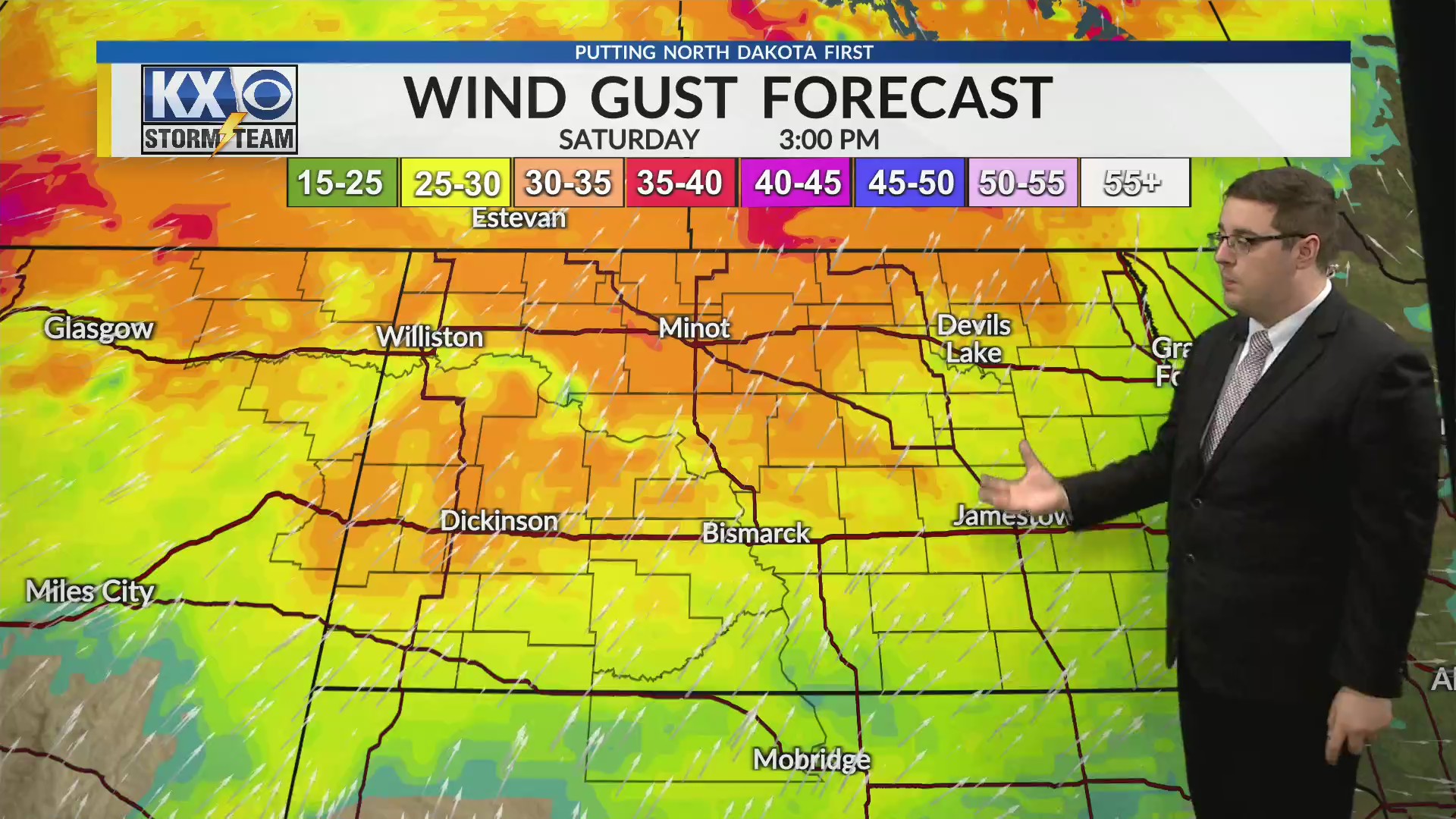 After light rain on Friday, dry skies return into the weekend – KX NEWS
