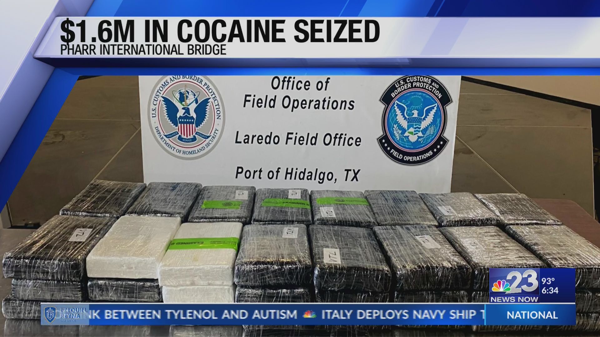 Cocaine Hidden in Lime Shipment – KVEO-TV