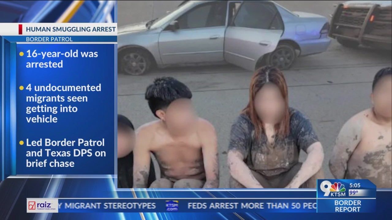 Teen arrested for human smuggling after Border Patrol chase – BorderReport