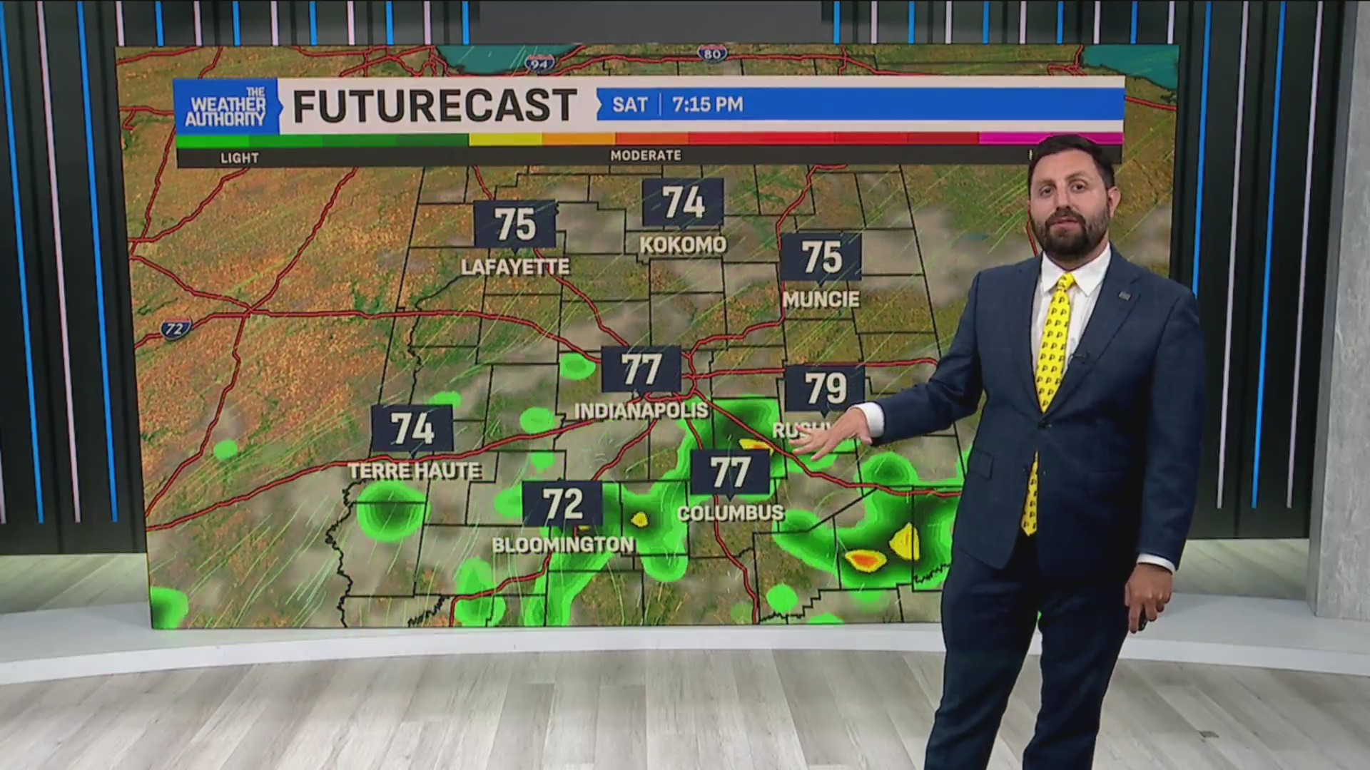 More rain, storms and humidity into the weekend in central Indiana – Fox 59