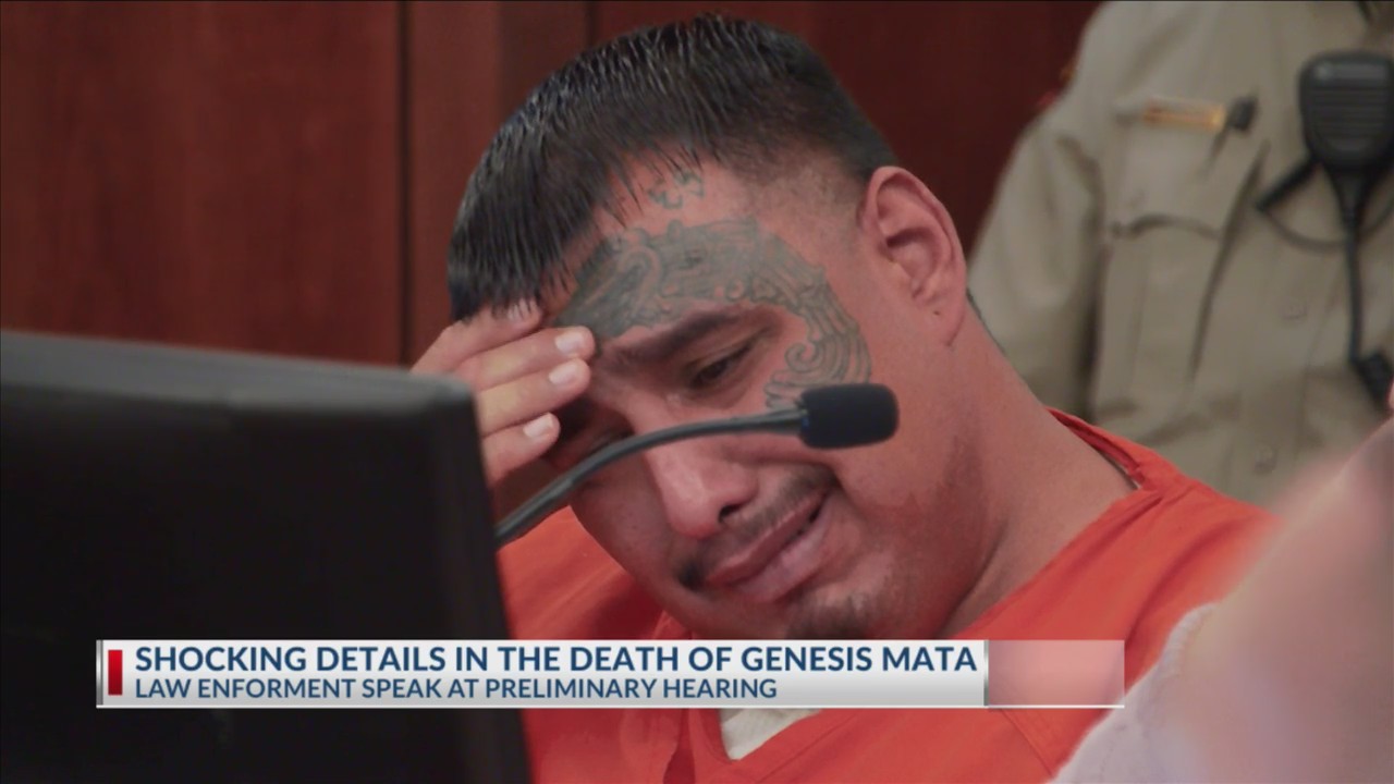 Prosecutors present shocking images of injuries to Genesis Mata at ...