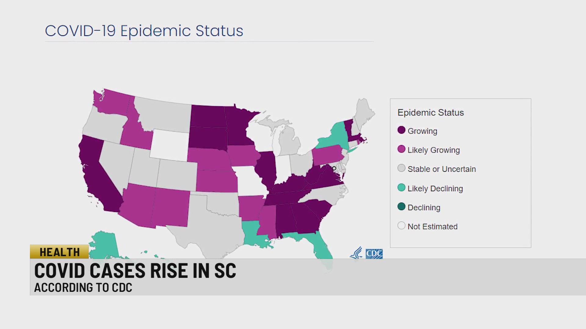 South Carolina DPH: South Carolina is currently experiencing an ...