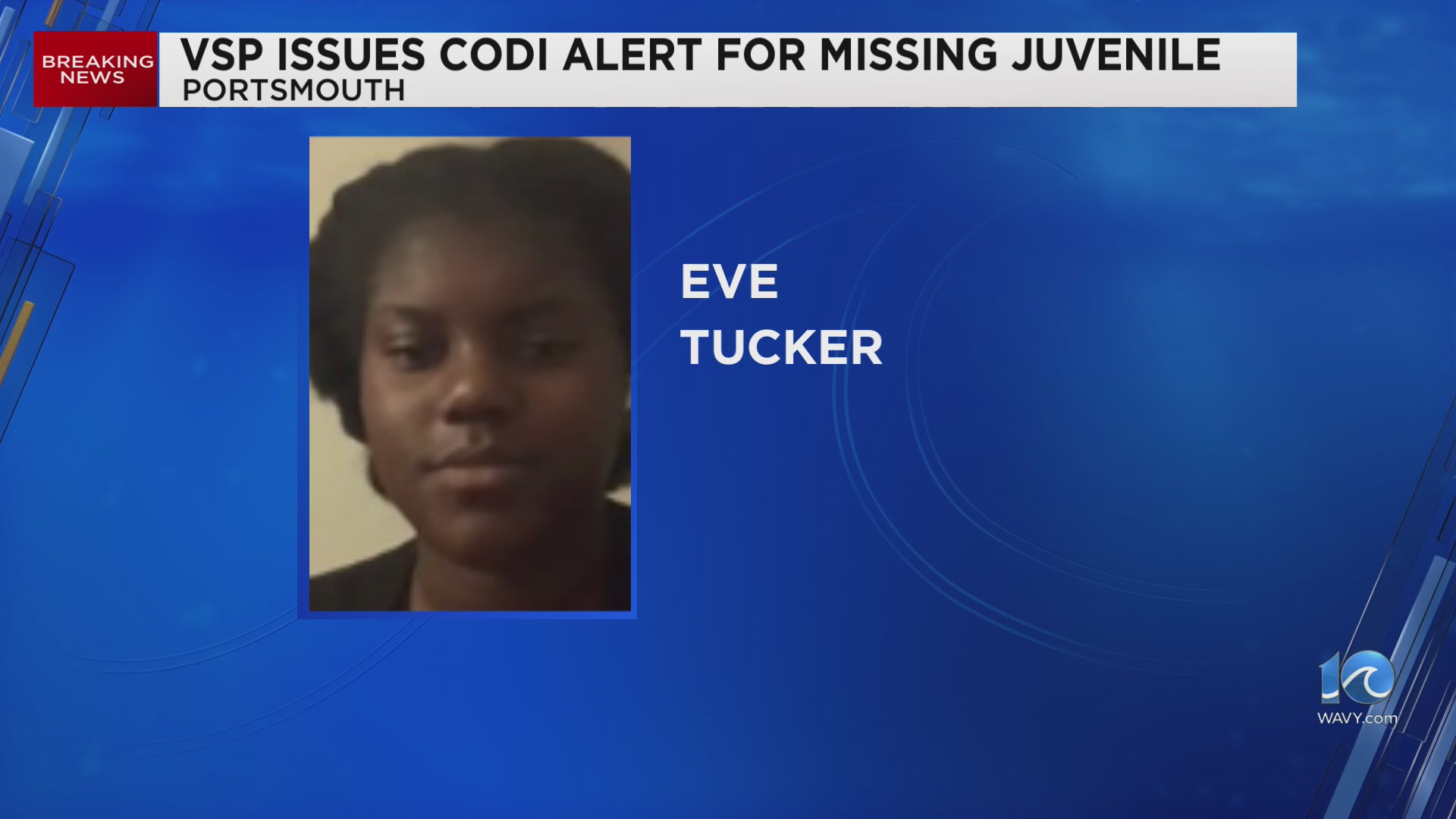 CODI alert issued for 16-year-old girl – WAVY.com