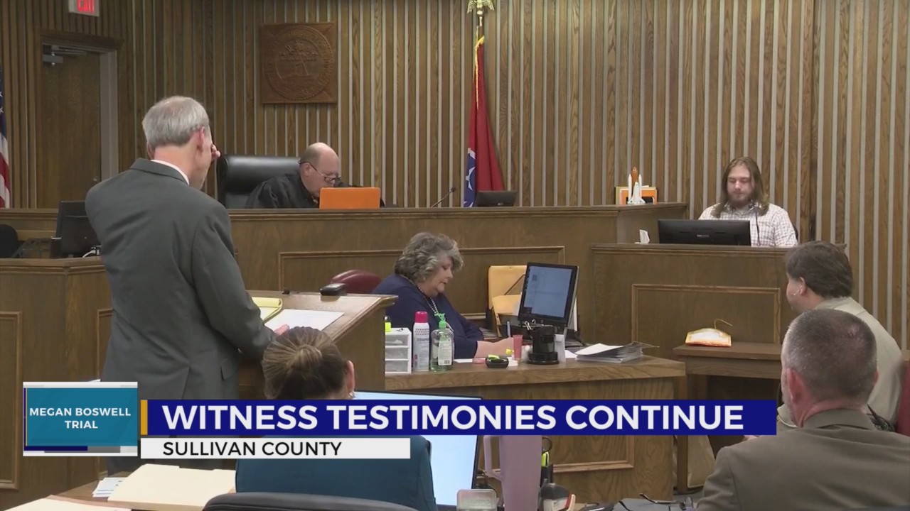 Witness testimony continues in Day 3 of Megan Boswell trial – WJHL ...
