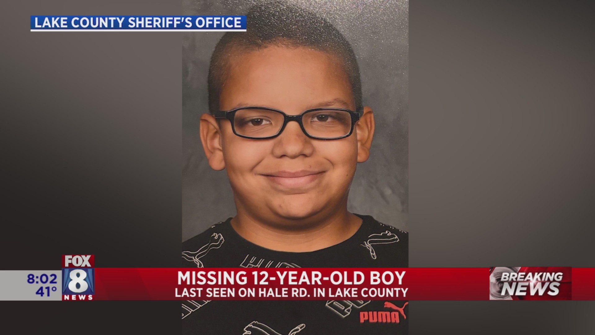 Missing 12-year-old Lake County – Fox 8 Cleveland WJW