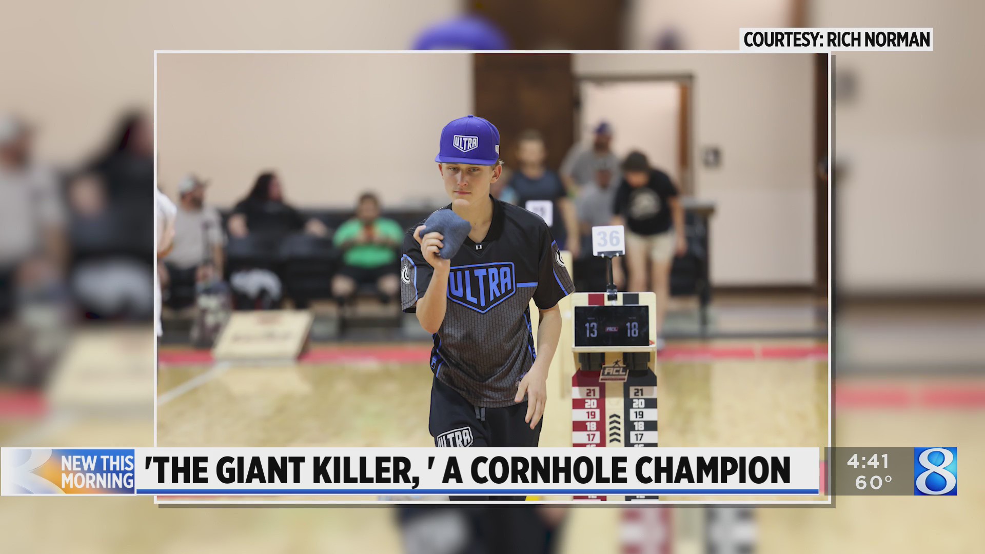 Grandville junior works to become cornhole pro player – WOODTV.com
