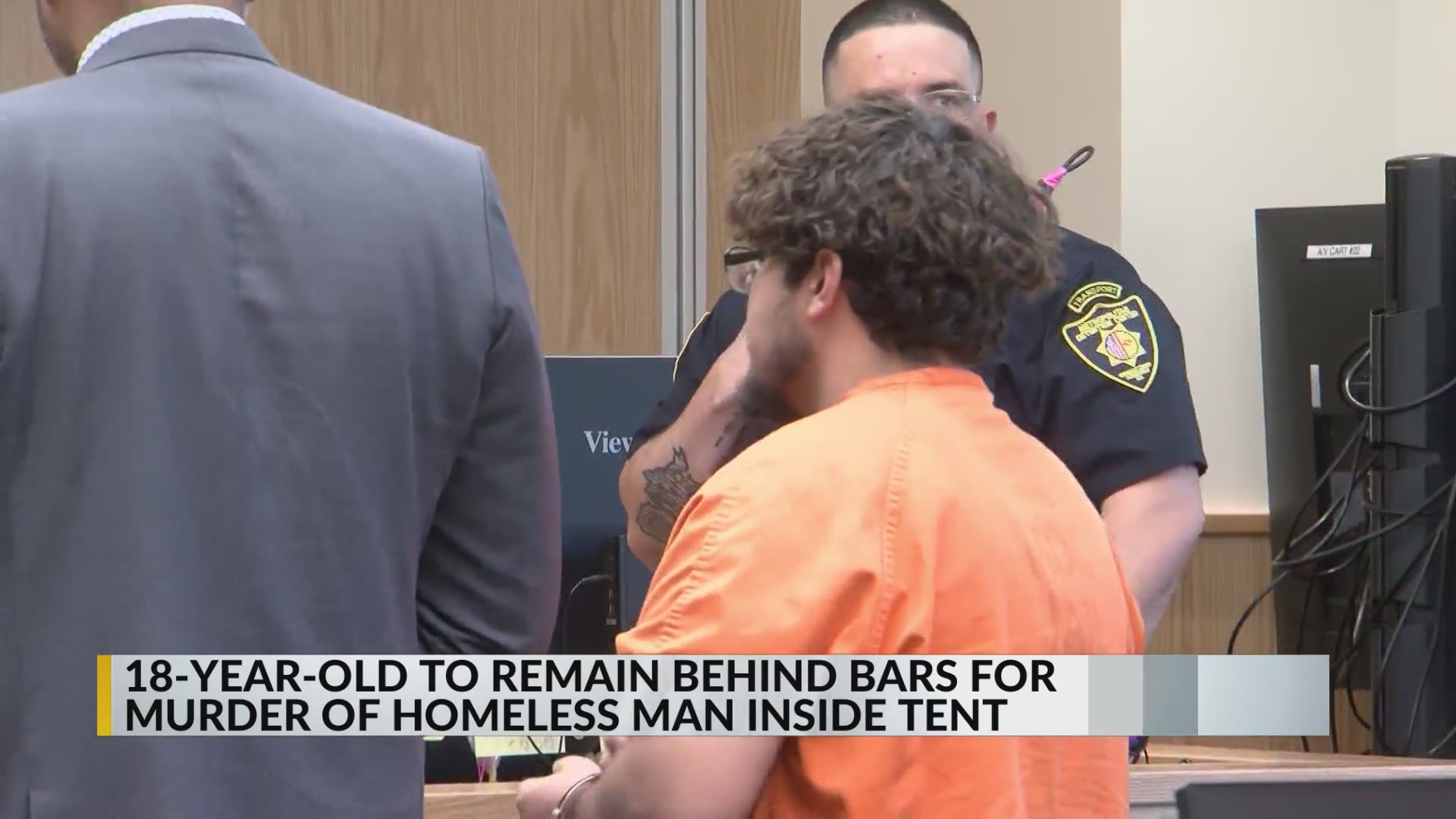 18-year-old accused of killing a homeless man to remain behind bars ...