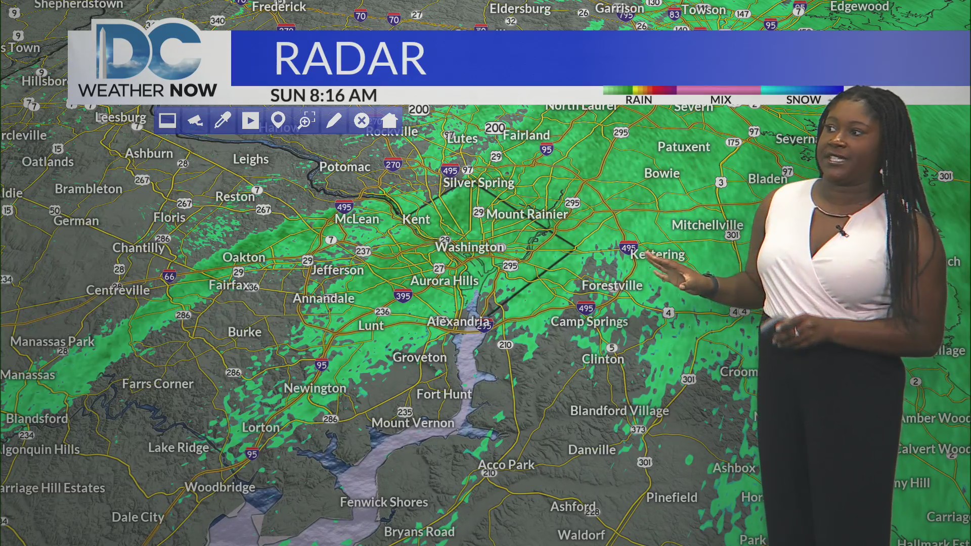 Mix of sun & clouds with afternoon – DC News Now | DC, Virginia ...