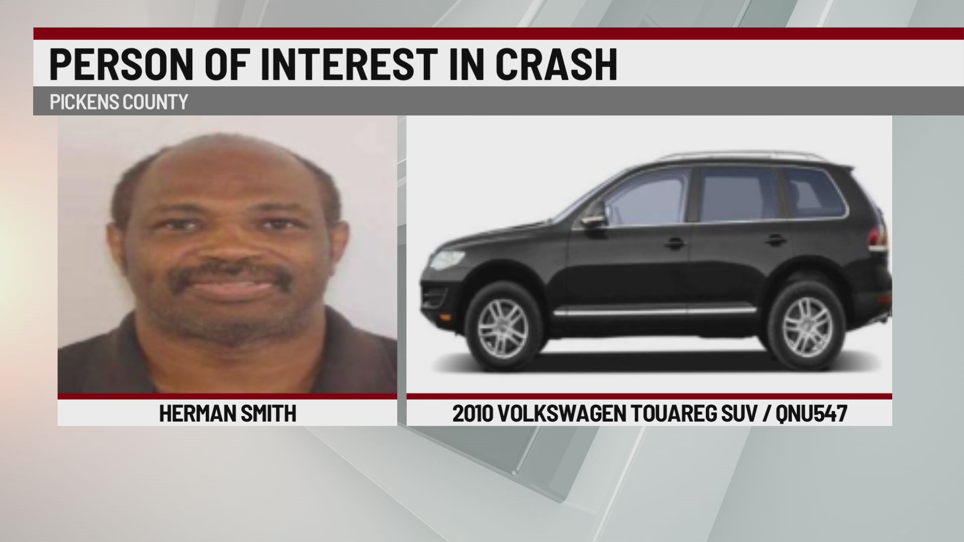 Man wanted for hit-and-run in Pickens County – WSPA 7NEWS