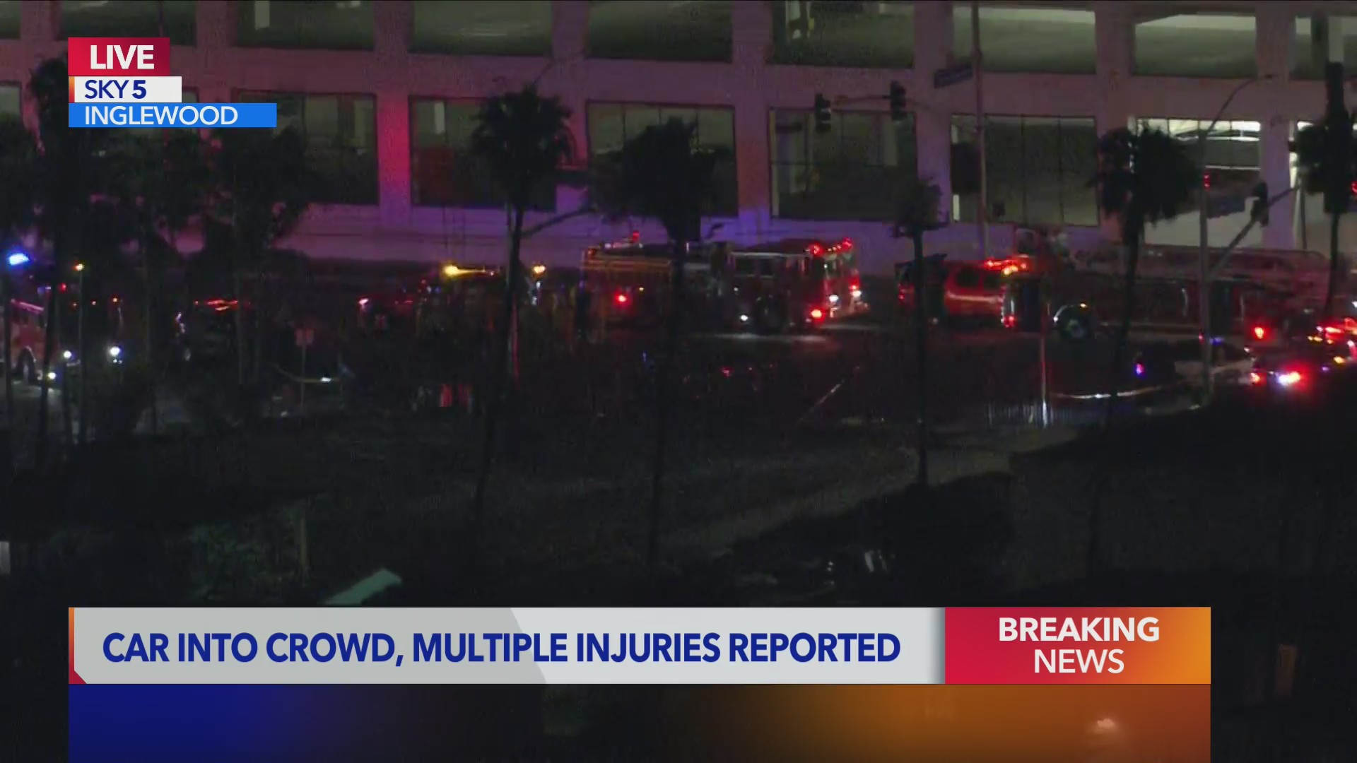 Car plows into crowd near SoFi stadium, injures 6 – KGET 17 News
