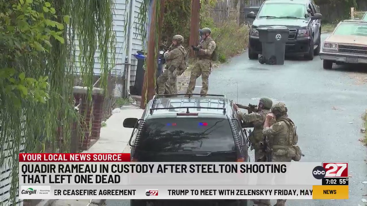 Suspected gunman in deadly Steelton shooting taken into custody – ABC27