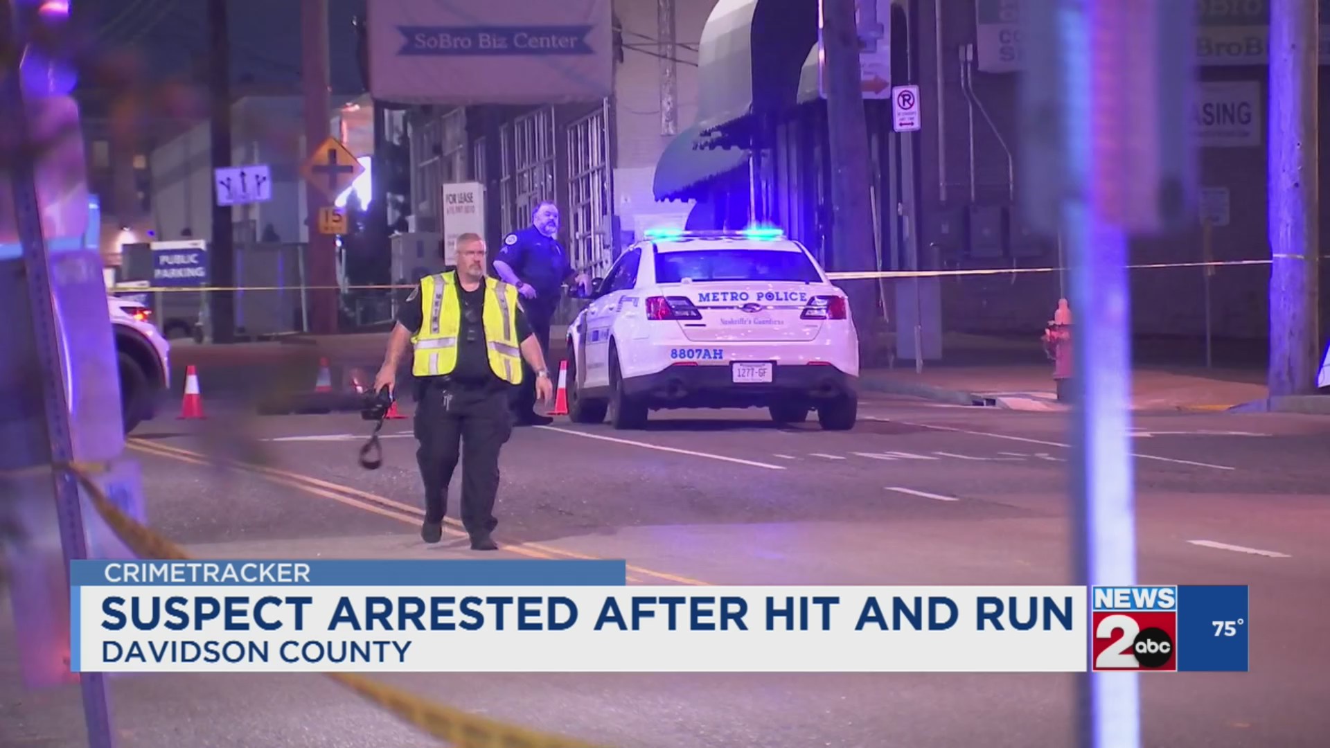 Pedestrian injured in hit-and-run crash in downtown Nashville, driver ...