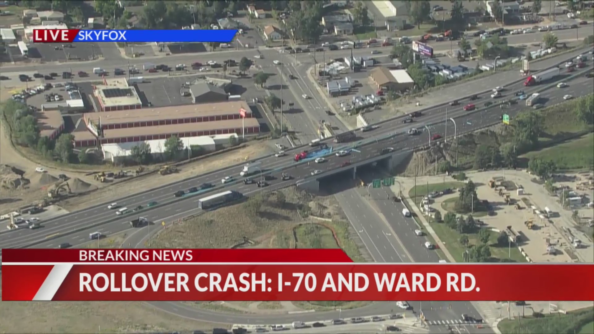 Semi-rollover impacting both directions of I-70 in Wheat Ridge – FOX31 ...