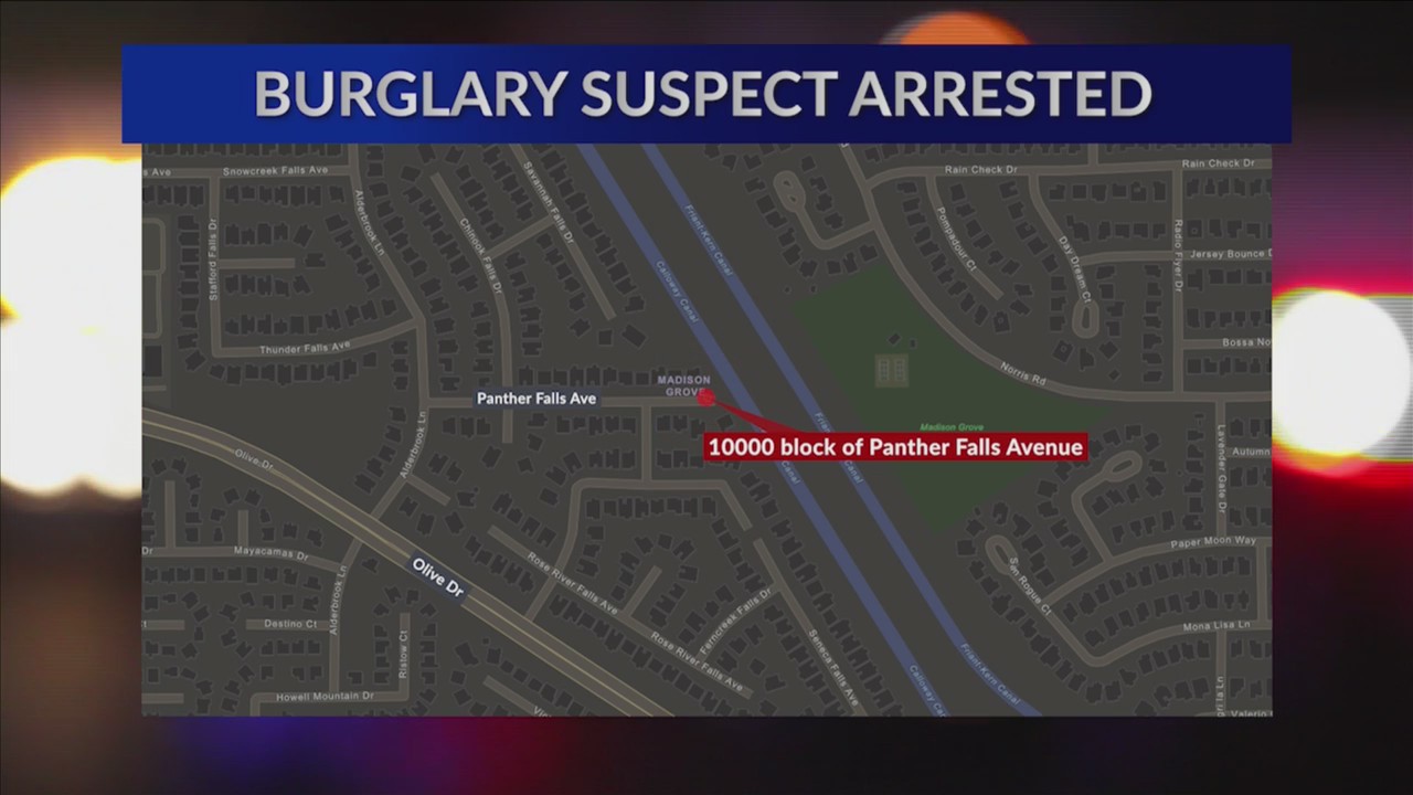 Burglary suspect arrested in northwest Bakersfield – KGET 17 News