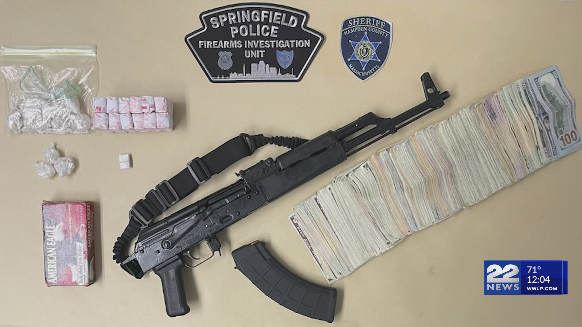 Police seize AK-47 in Springfield drug investigation – WWLP