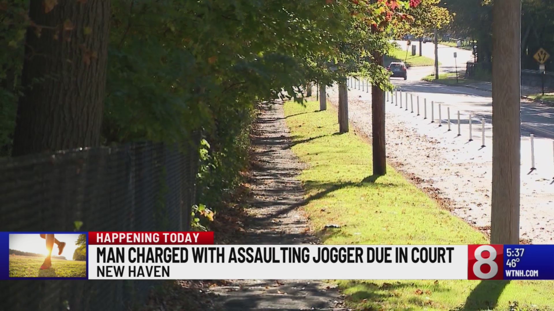 Man charged with assaulting jogger in New Haven to appear in court ...