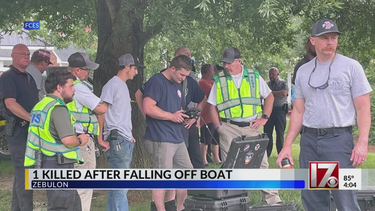 One person killed after falling off boat in Zebulon – CBS17.com