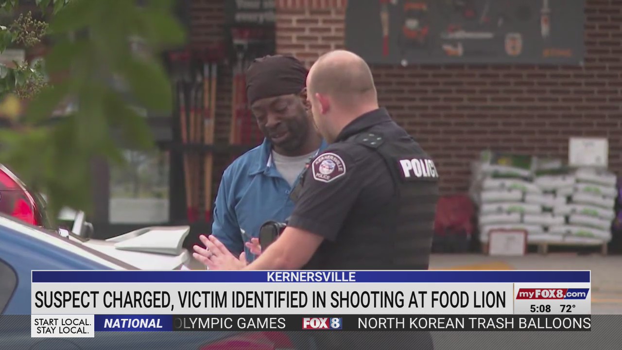 Man charged in murder after shooting at Kernersville Food Lion – FOX8 WGHP