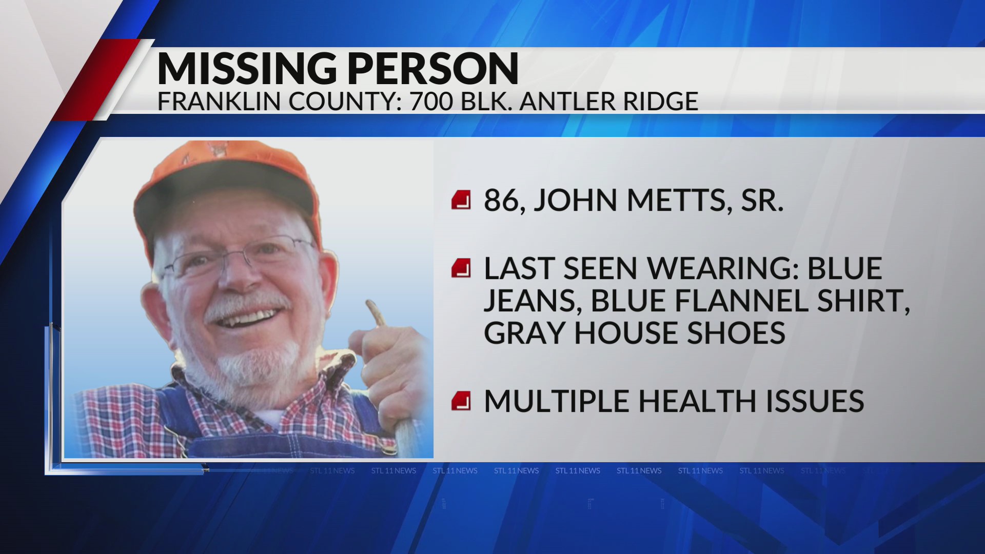 Police seek help finding missing elderly man in Franklin County – FOX 2