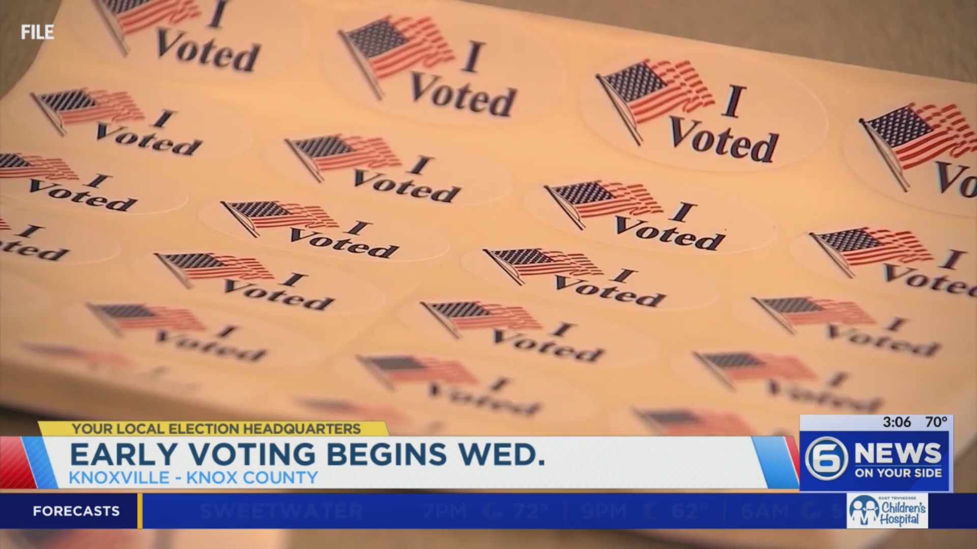 Early voting to open ahead of Election Day in Knoxville – WATE 6 On ...
