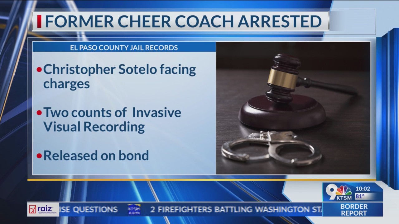Ex-cheer coach arrested, charged with illegal taping – KTSM 9 News