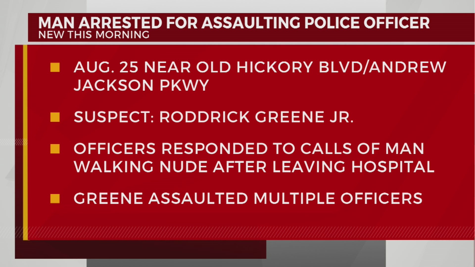 Man arrested for assaulting police officer – WKRN News 2