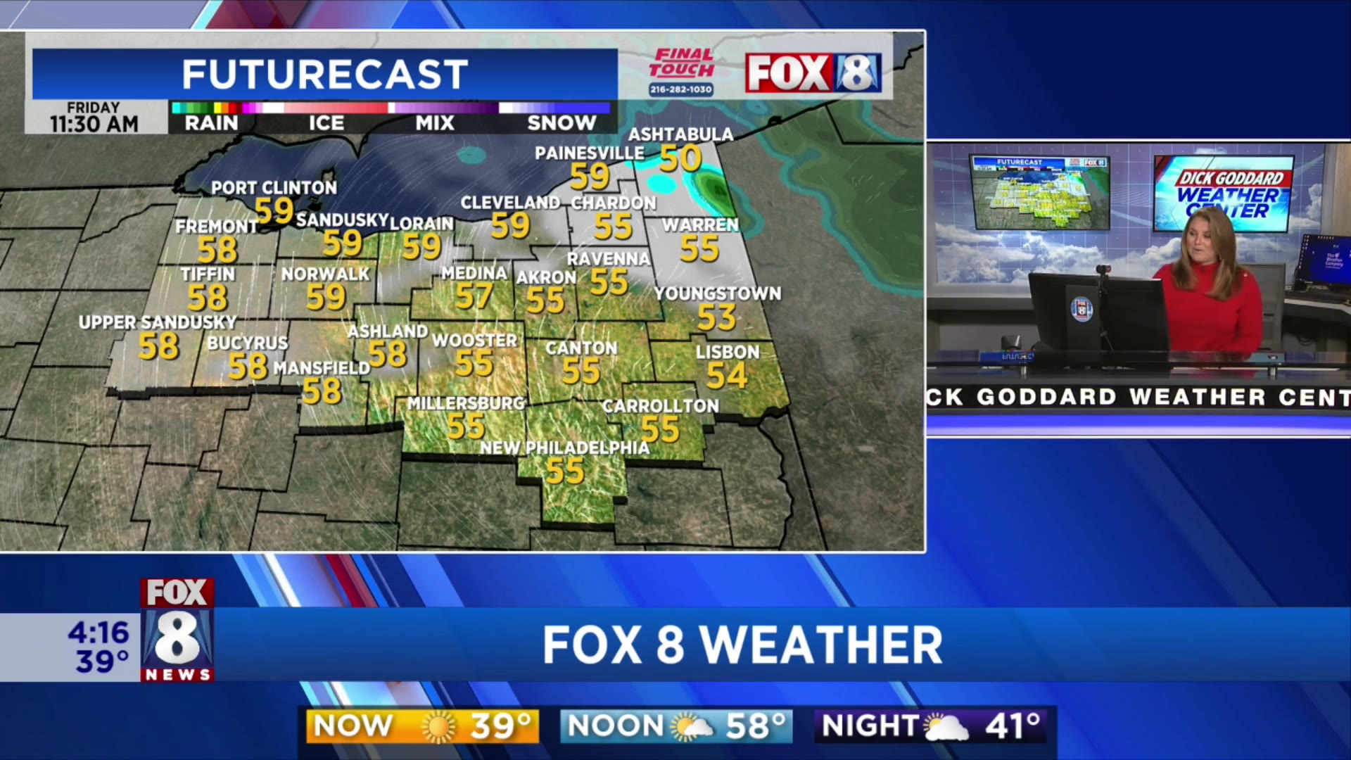 Weather whiplash as temps go from near freezing to near 80° – Fox 8 ...