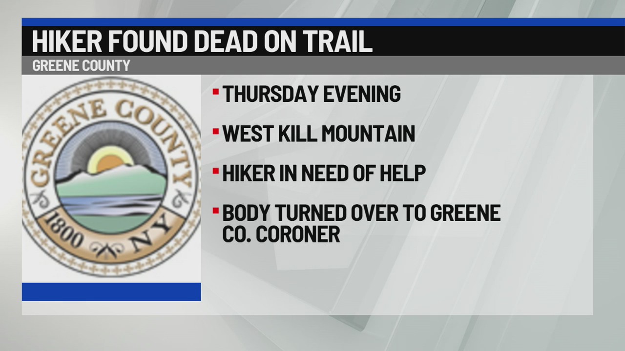 Hiker found dead on trail in Greene County – NEWS10 ABC