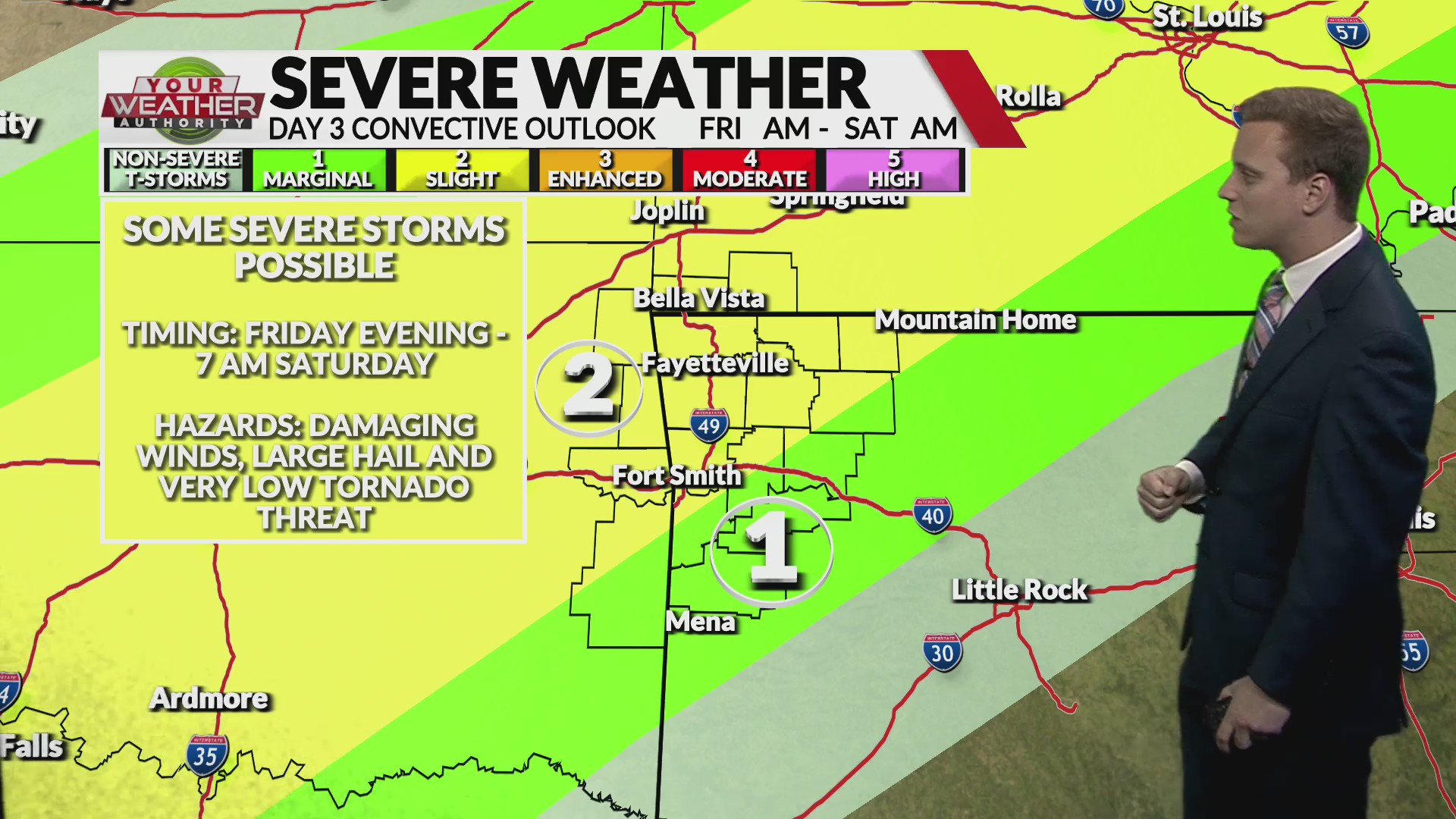 Josh Rugger Discusses Severe Weather & Flash Flooding Risk For The ...