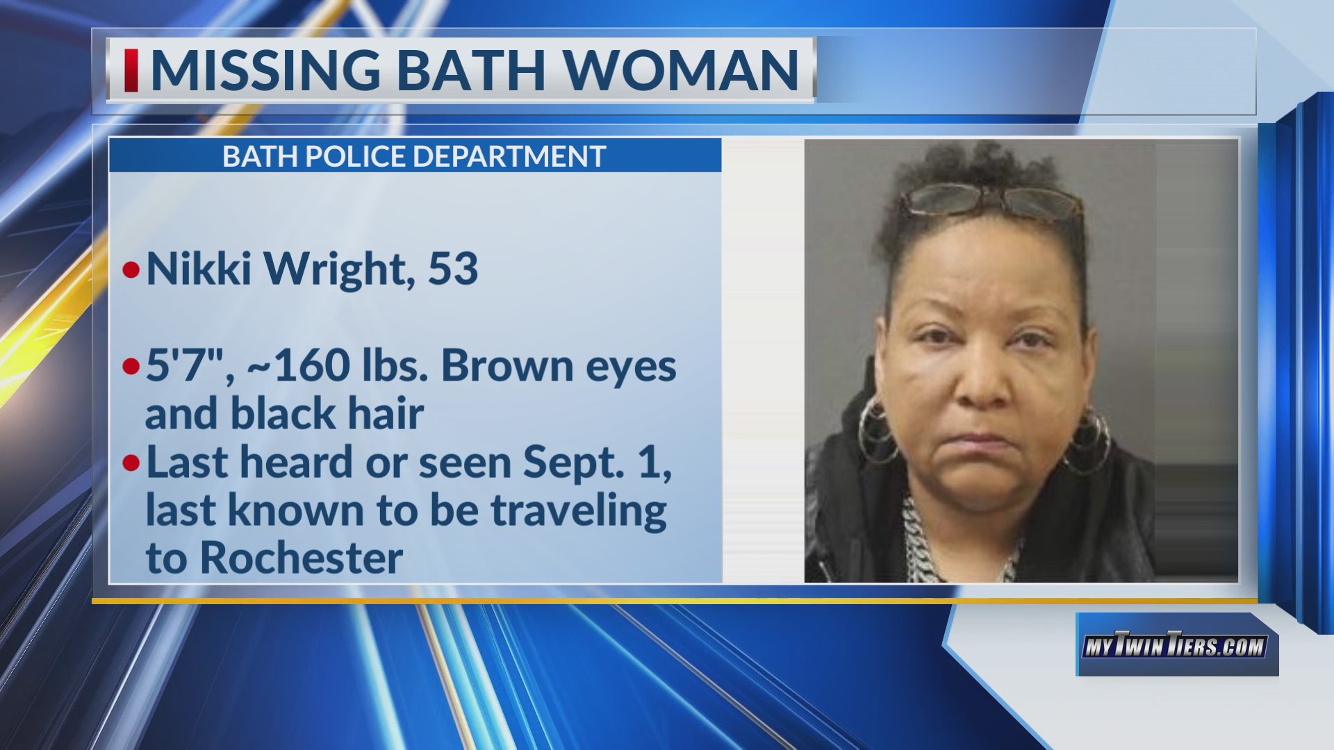 Search continues for missing Bath woman last known to be in Rochester ...