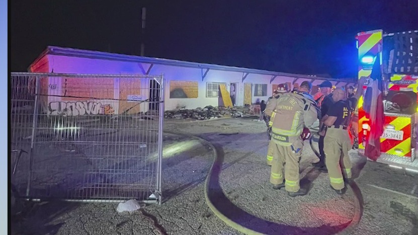 North Austin abandoned building catches fire amid community concerns ...