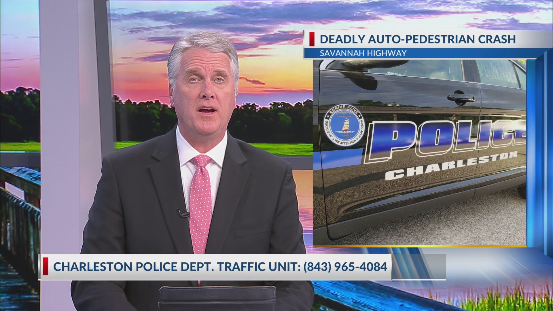 Deadly auto-ped crash on Savannah Highway – WCBD News 2