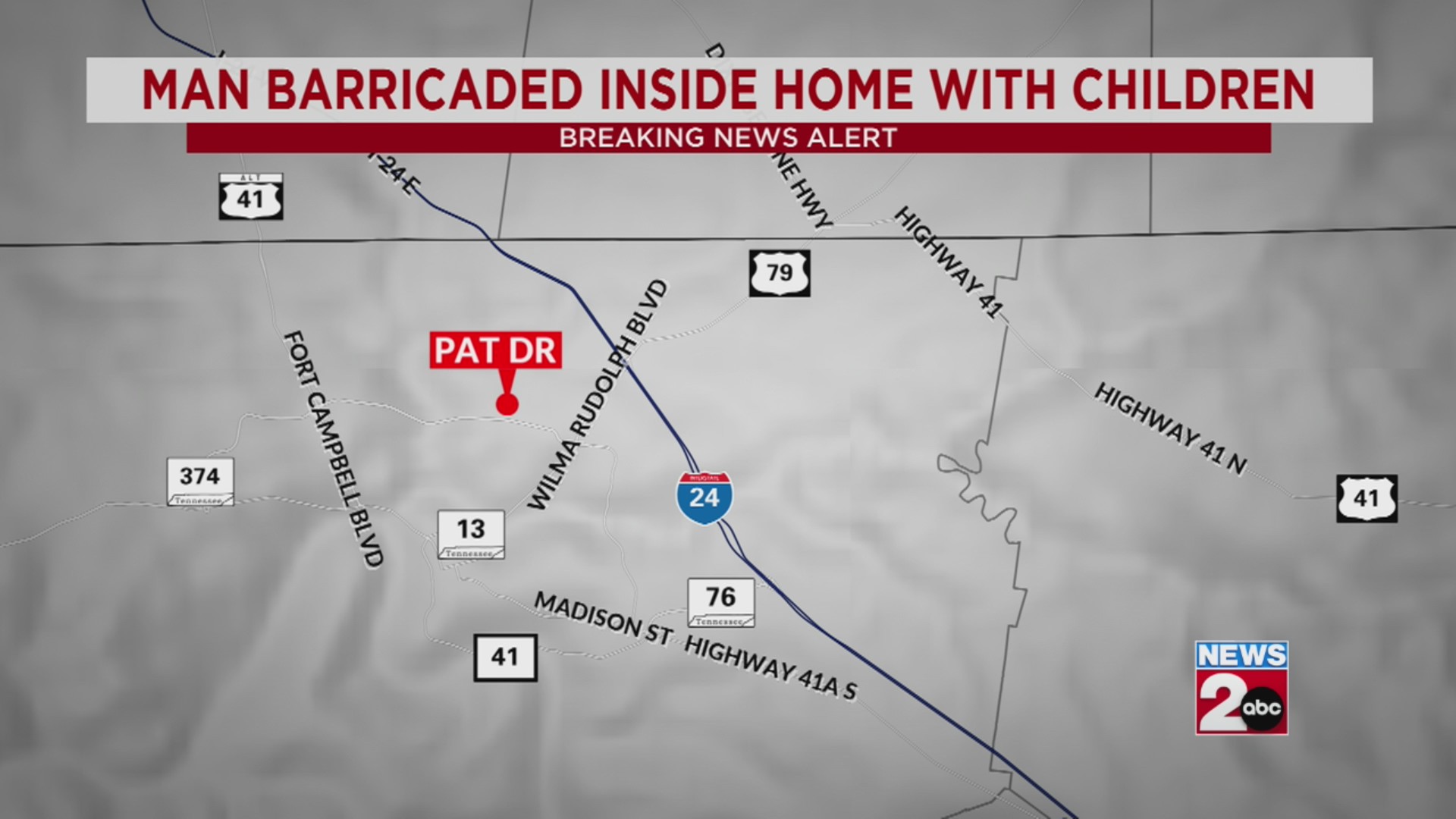 Standoff situation underway in Clarksville – WKRN News 2