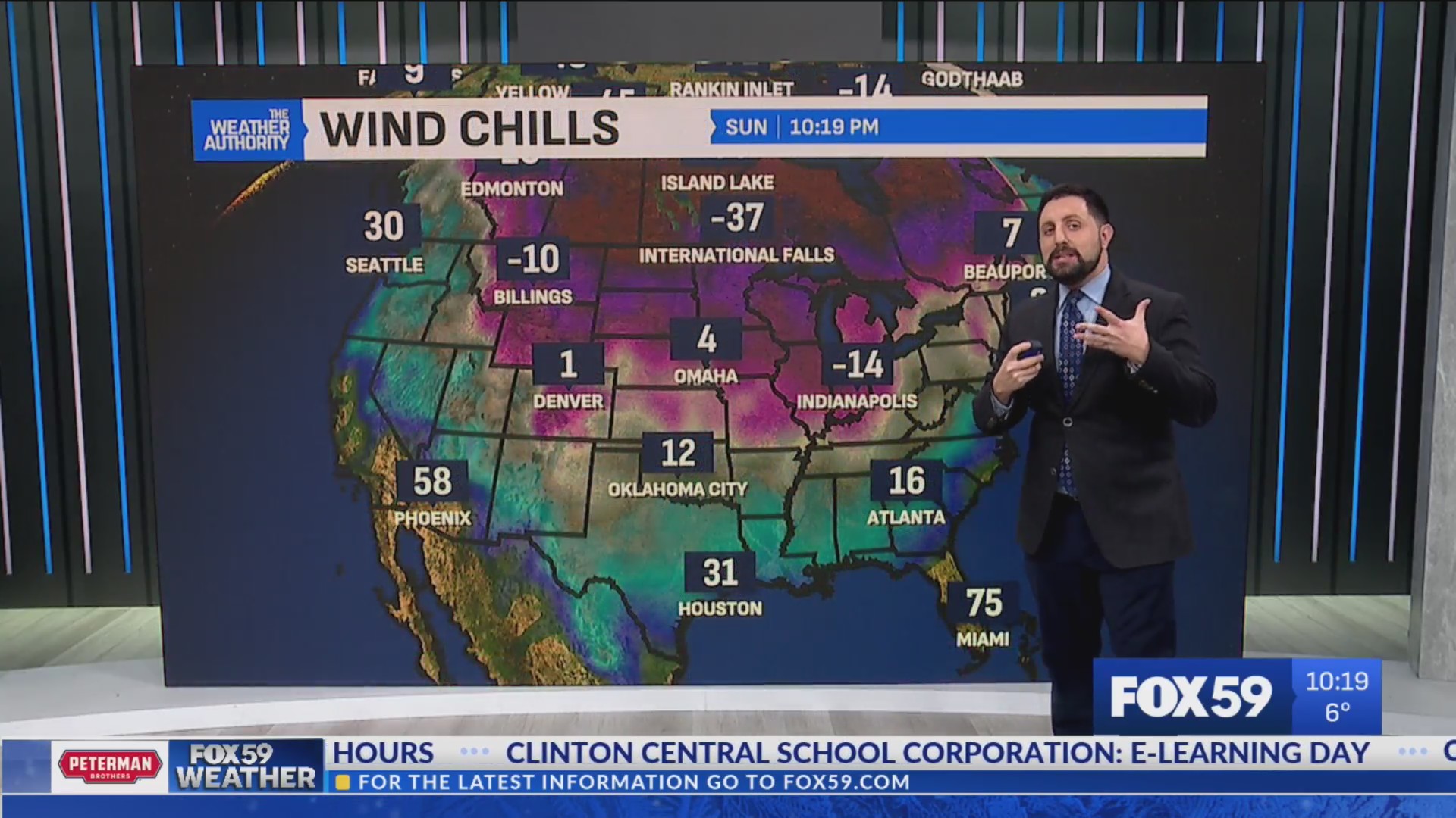 Arctic cold outbreak underway through midweek in central Indiana – Fox 59