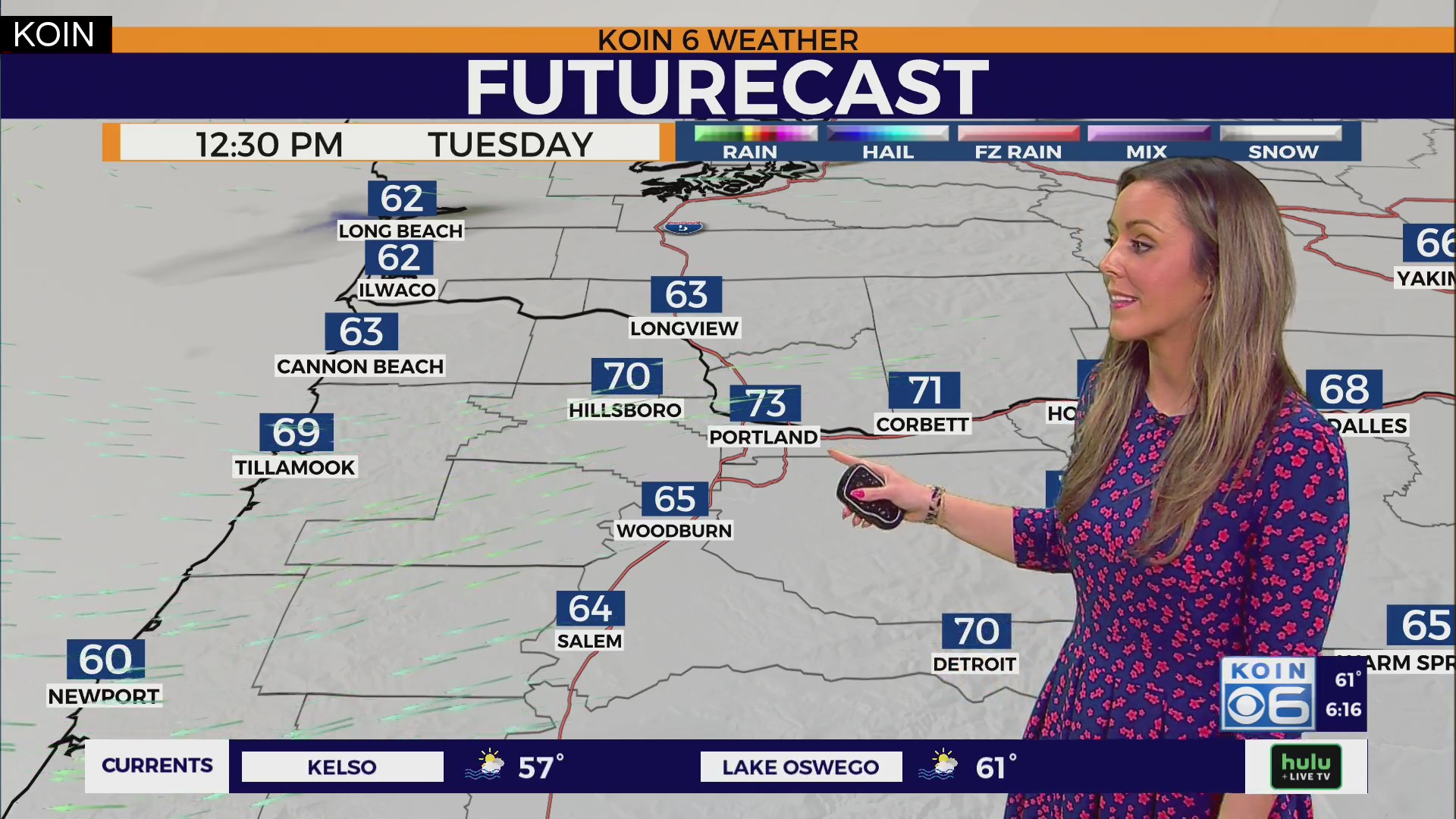 Weather forecast: Gearing up for warmer temps around PDX – KOIN.com