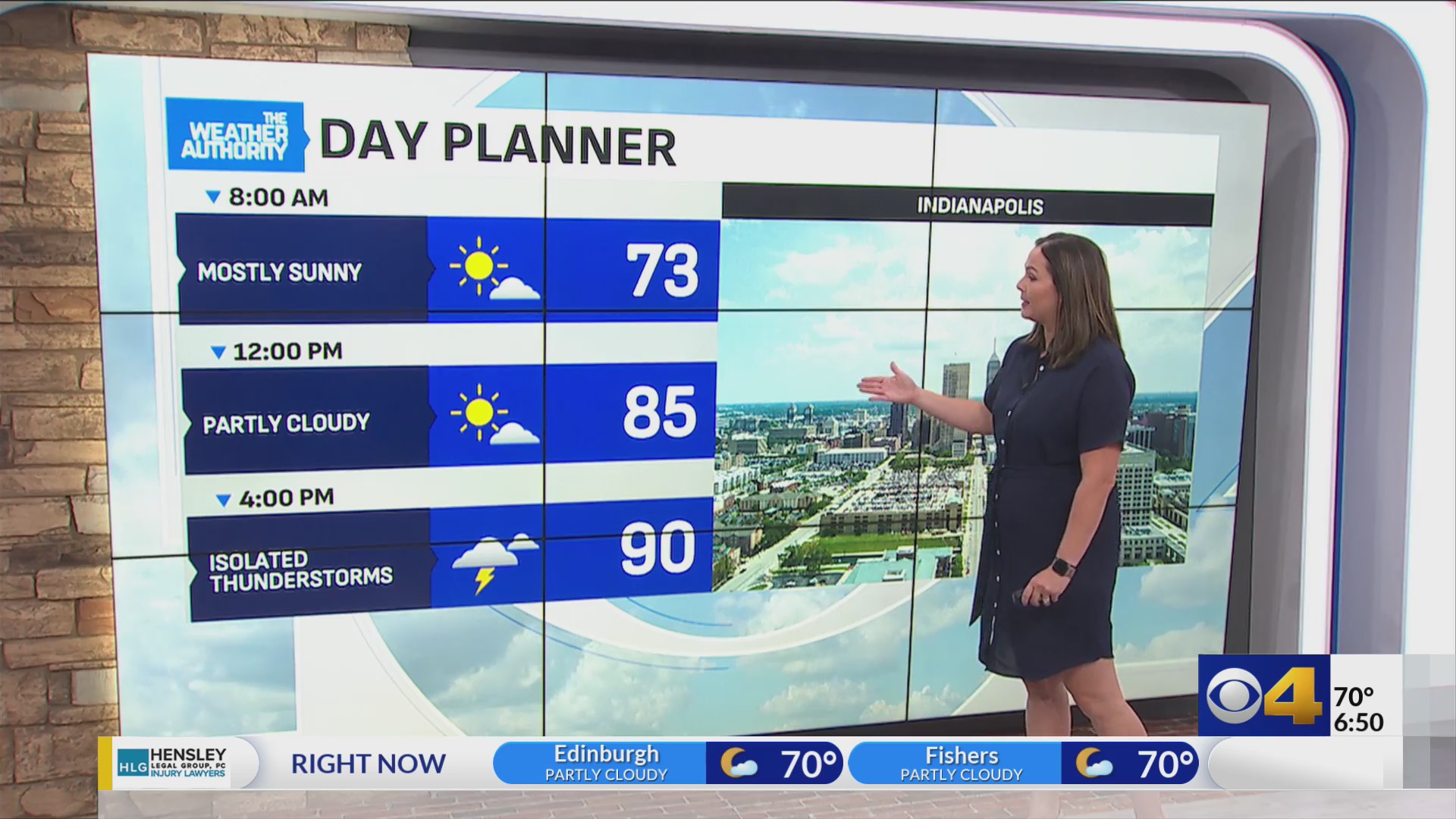 Heat indices approach 100-degrees today; timing out showers and storms ...