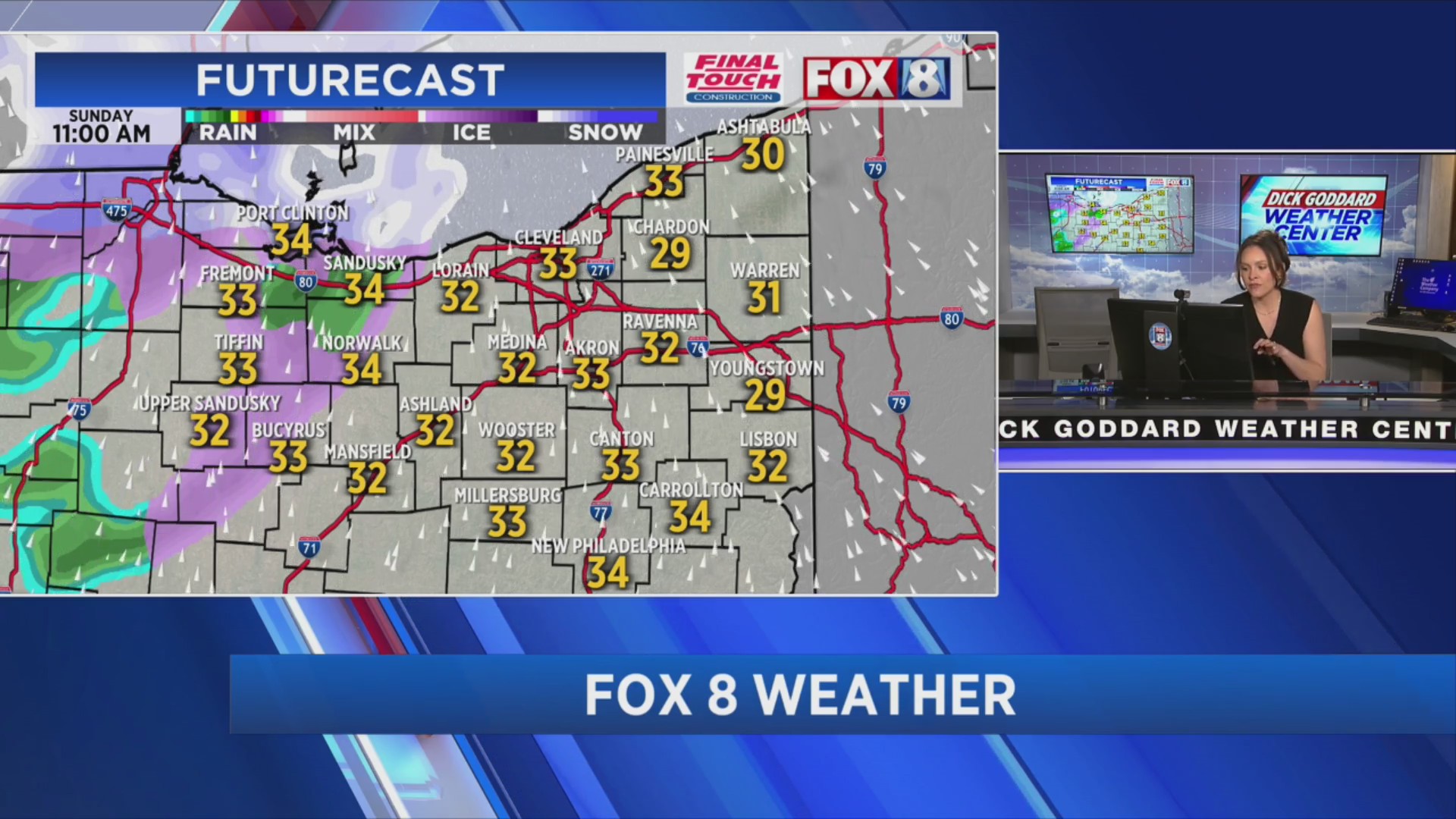 Temperatures warm as we head into Monday – Fox 8 Cleveland WJW