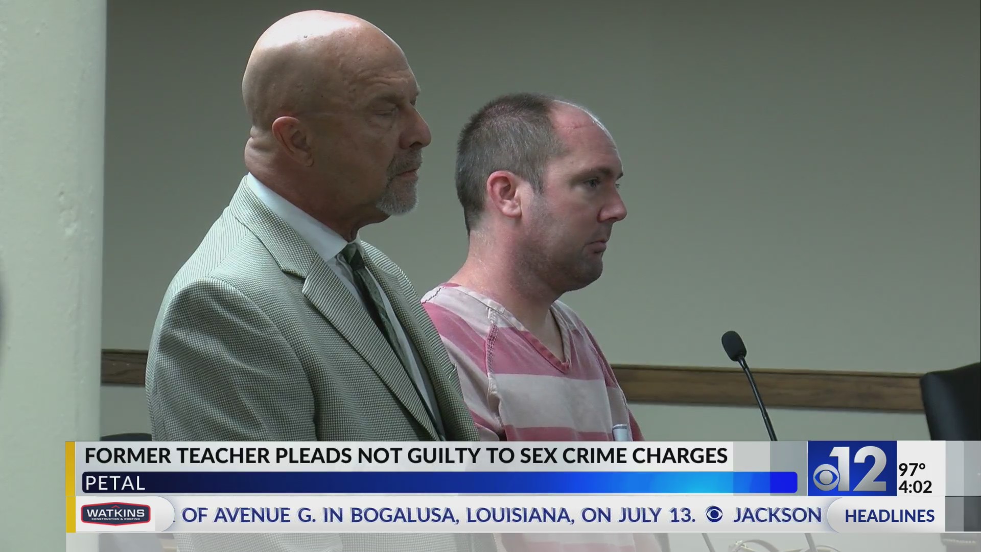 Former Petal teacher pleads not guilty to sex crime charges – WJTV