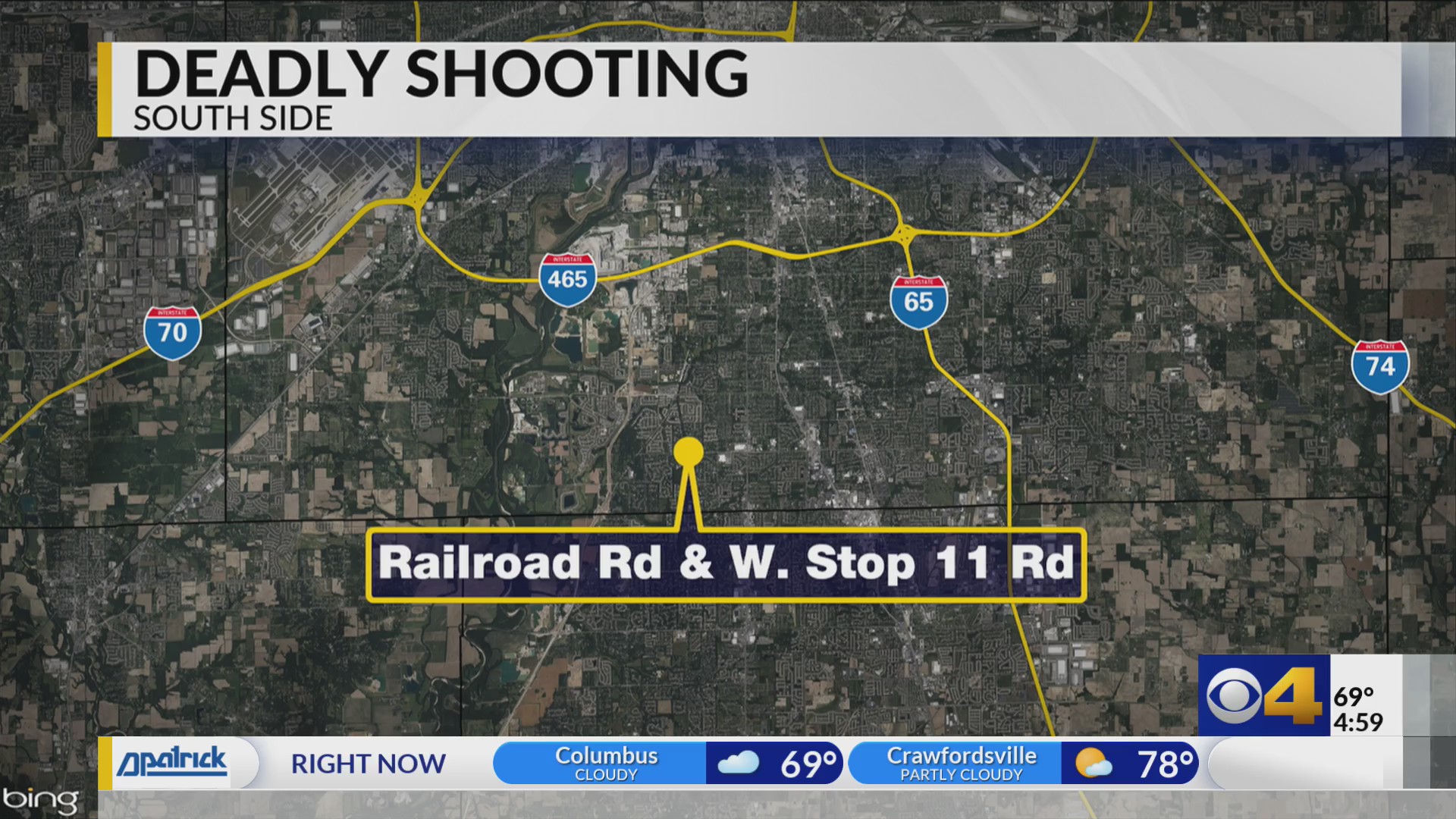 Person killed in crash, shooting incident on Indy’s south side – Fox 59