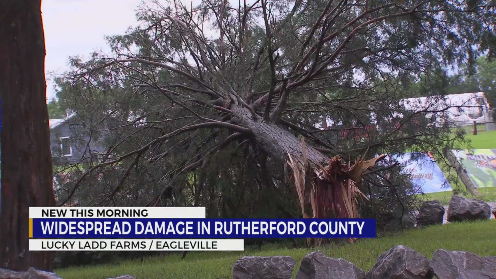 Widespread storm damage reported in Rutherford County – WKRN News 2