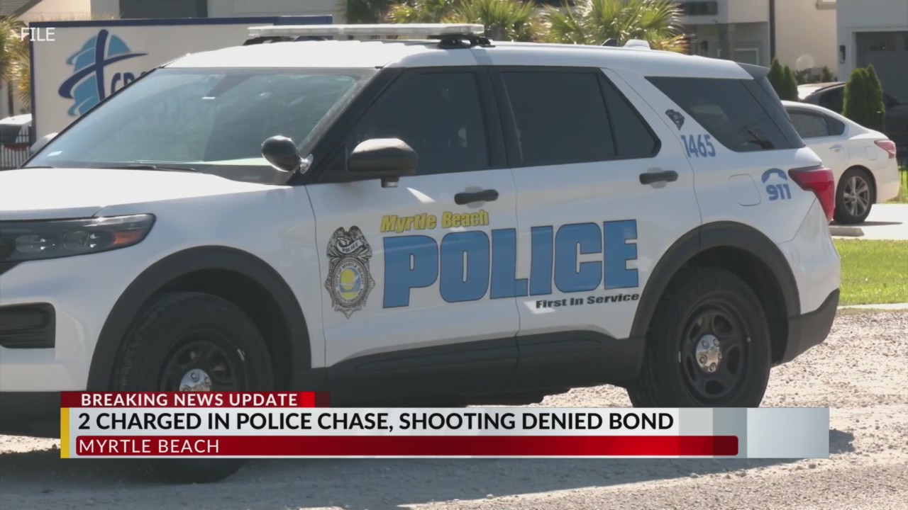 2 charged in Myrtle Beach chase, shooting denied bond – WBTW
