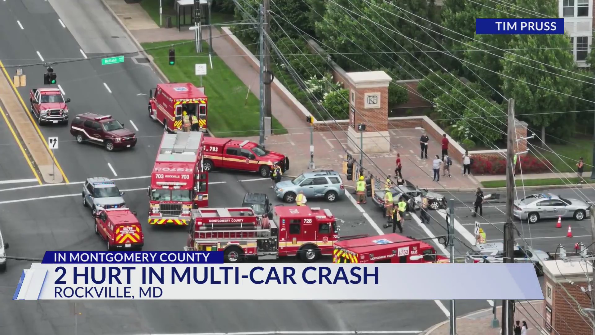 Person rescued after getting trapped in 2-vehicle crash in Montgomery ...