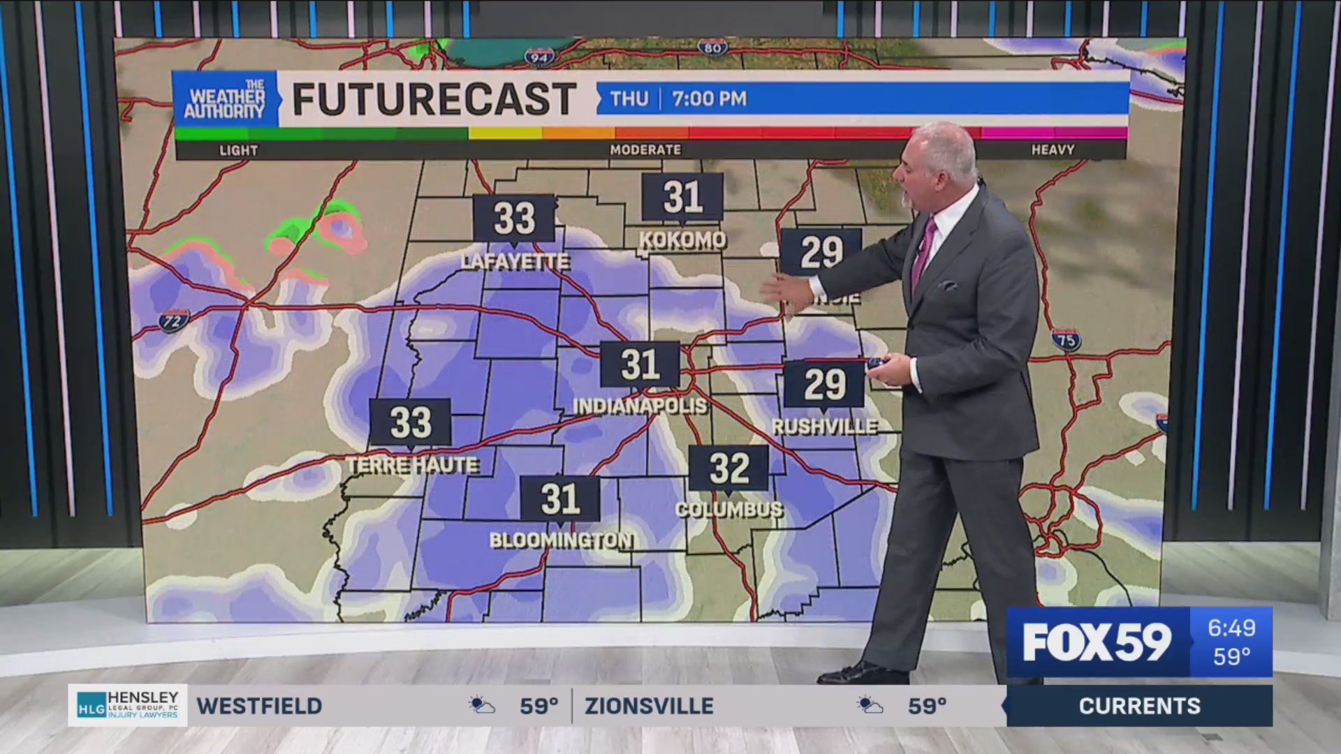 Warm fall takes a drastic turn to cold and snow – Fox 59